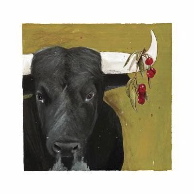 Daniela Pareschi - Serigrafie - Rosso nel bosco - Fine Art Giclée   TIRATURA:  - cm 30x30 - Galleria Casa d'Arte - Bra (CN)
