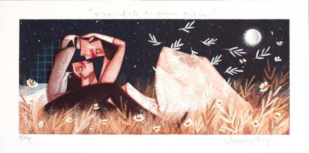 Una foto di pura gioia