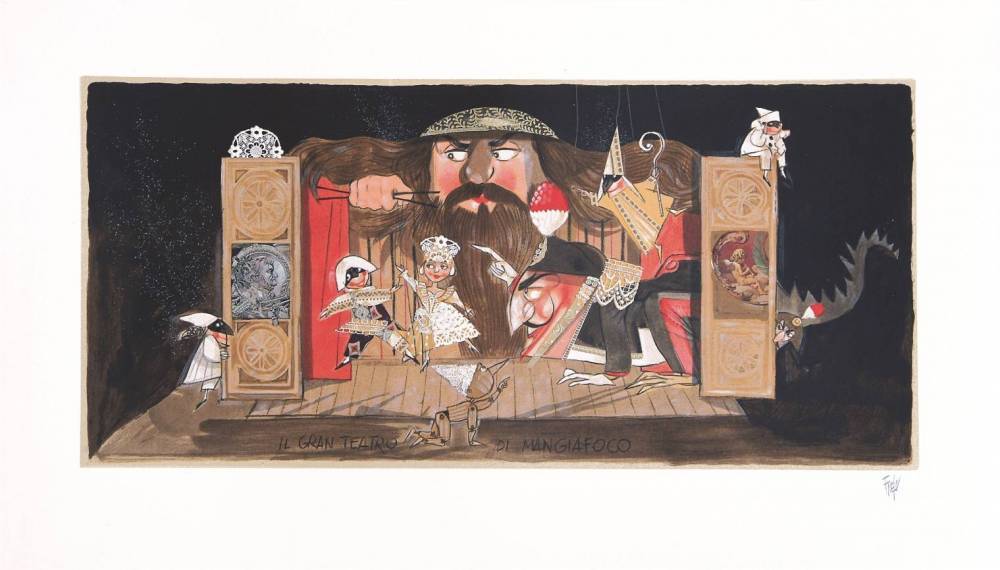 Il gran teatro di mangiafuoco