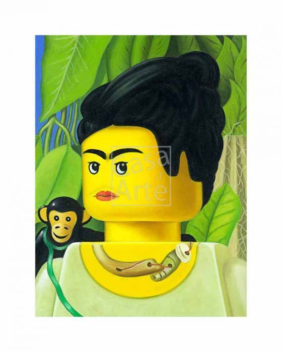 Scimmia e collana – Frida Kahlo