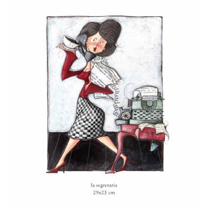 la segretaria